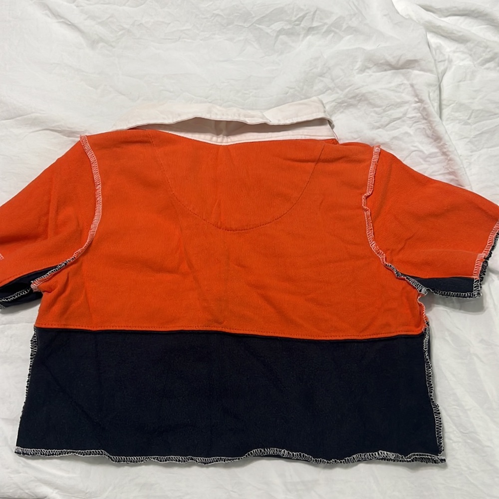 Vintage Reworked Chaps Ralph Lauren Crop Top - Picture 3 of 3
